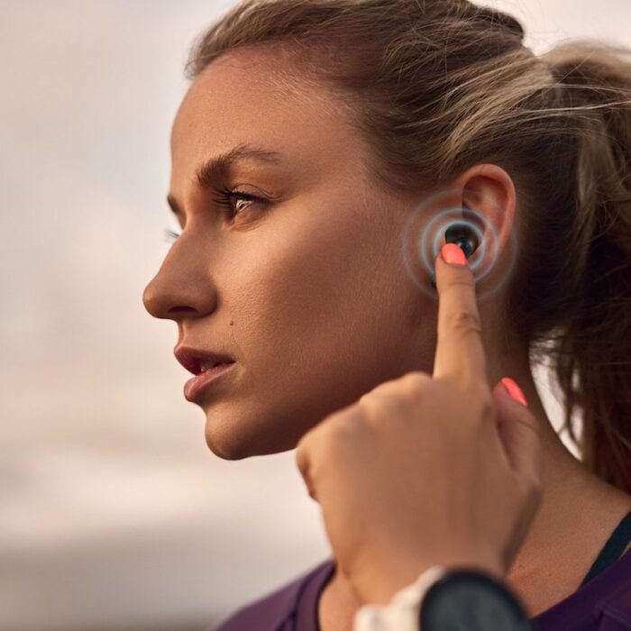 Hyundai Electronics - Draadloze Bluetooth In-ear Oordopjes - Harmony - ANC-ruisonderdrukking - Zwart