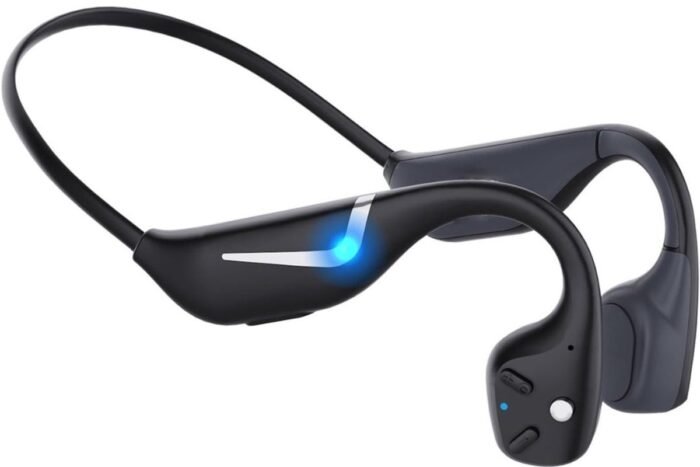 CRLYN® Bone Conduction Headphone - Koptelefoon - Sport Oordopjes - Weerbestendig - Zwart