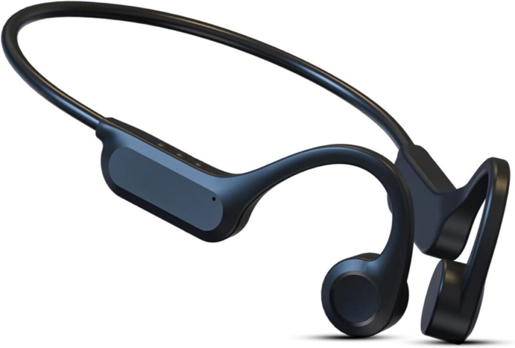 JMZR® Bone Conduction Headphone - Koptelefoon voor Activiteiten - Draadloos - Bleutooth - Grijs