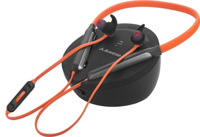 Avantree - BTHT-6018 - Medley Clear / 6018 - Universally Compatible Low Latency Wireless Earbuds for TV & Transmitter Set with Charging Dock.