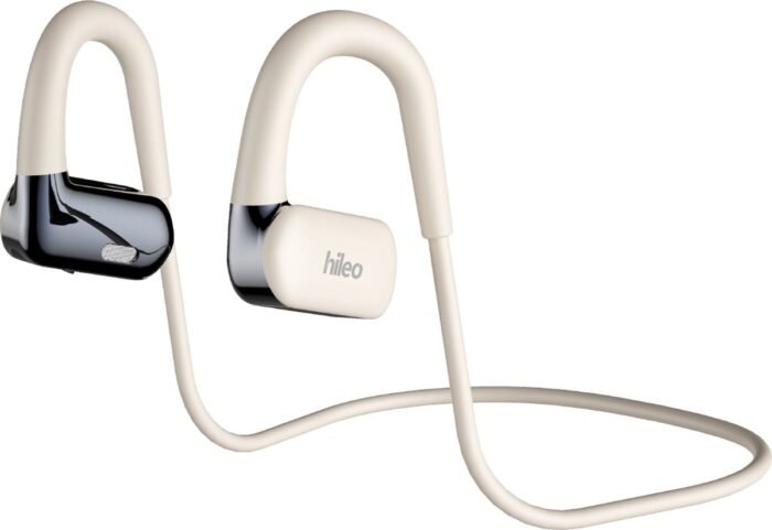 hileo hi77 - Draadloze Oordopjes - Koptelefoon - Open Ear Air Conduction – Wit - Sport - Open-Ear - Bluetooth V5.4 oordopjes – Draadloze oortjes – Geschikt voor IOS/Android