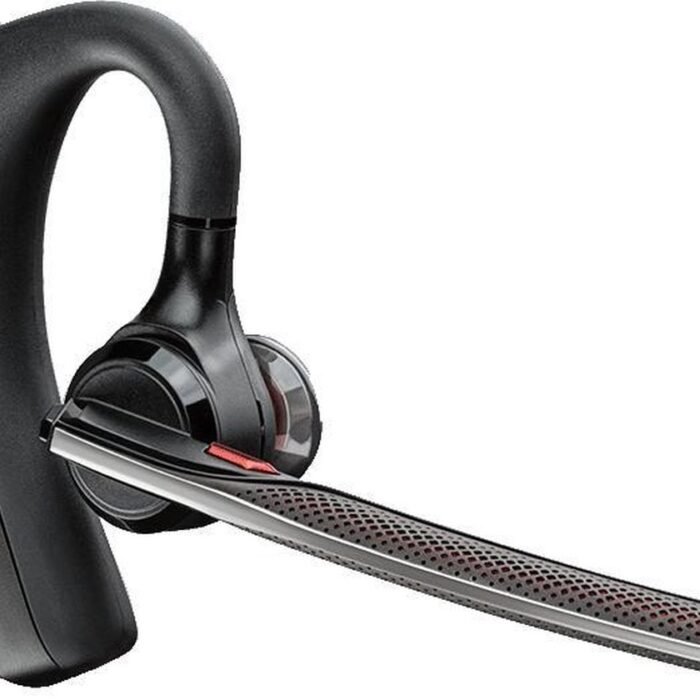 Plantronics / Poly Voyager 5200 Headset oorhaak Bluetooth Zwart, Grijs