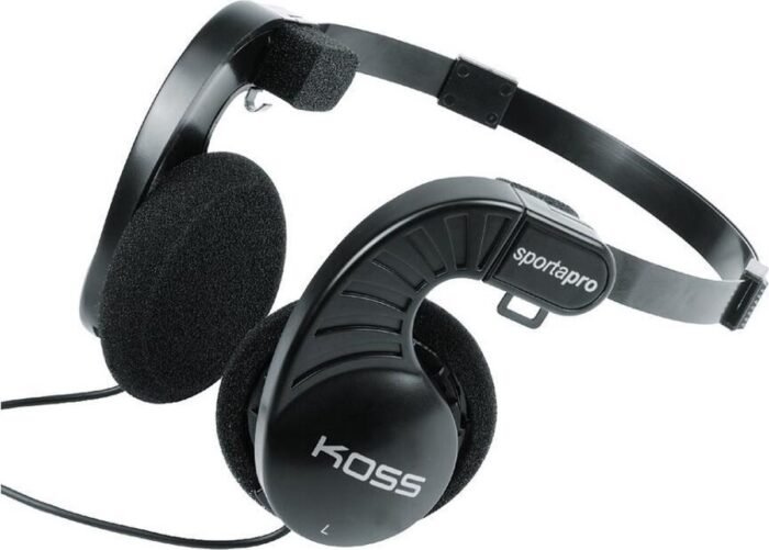 Koss SportaPro - Over-ear koptelefoon - Zwart