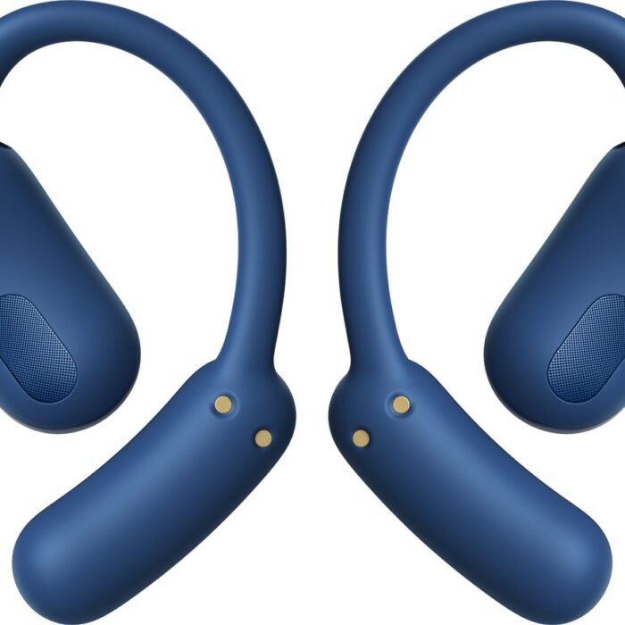 soundcore AeroFit 2 by Anker, open-ear oordopjes, niet-intrusief ontwerp, verstelbaar comfort, goede pasvorm, rijke bas, hi-res audio, 42 uur afspeeltijd, Bluetooth 5.4, draadloos opladen, IP55, open-ear earbuds