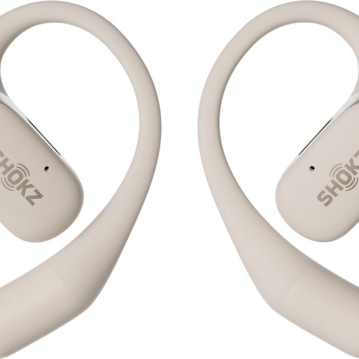 Shokz OpenFit - Open-Ear - Sporthoofdtelefoon - Beige
