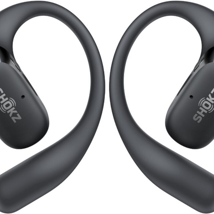 Shokz OpenFit 2+ - Open-ear – Sporthoofdtelefoon – Draadloze Oordopjes – Dolby audio – Zwart