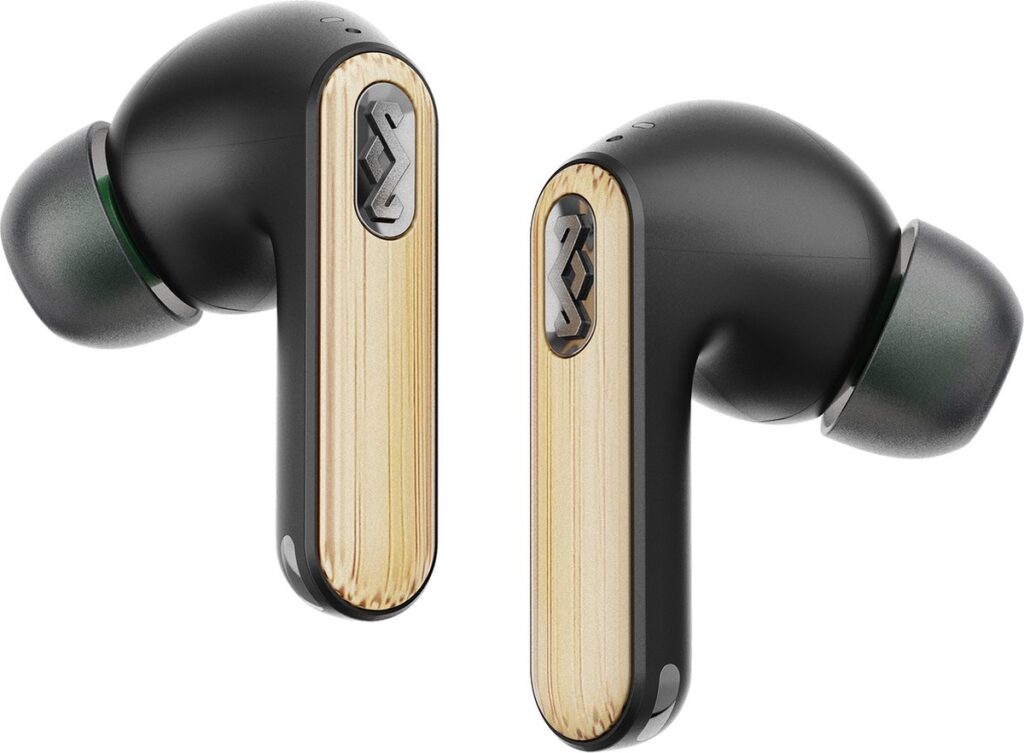 Marley Redemption ANC 2 Bluetooth Oordopjes - Oortjes draadloos - 24 uur batterijduur - Duurzaam - Quick Charge - Noise cancelling - Zwart