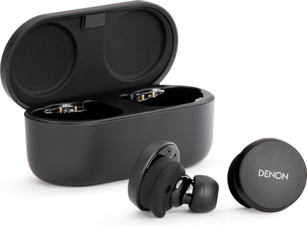 Denon PerL Earbuds - Draadloze oordopjes met gepersonaliseerd klankprofiel - Waterbestendig 6 + 24 uur batterijduur