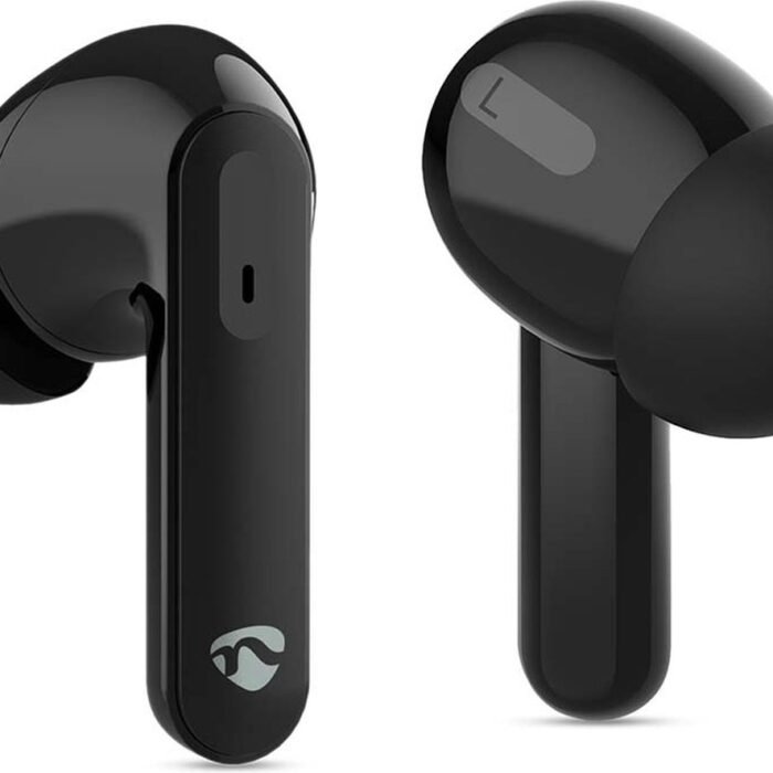 Nedis Volledig Draadloze Oordopjes - ANC (Active Noise Cancelling) - Bluetooth - Maximale batterijduur: 30 uur - Aanraakbediening - Charging case - Draadloze oplaadcase - Ingebouwde microfoon