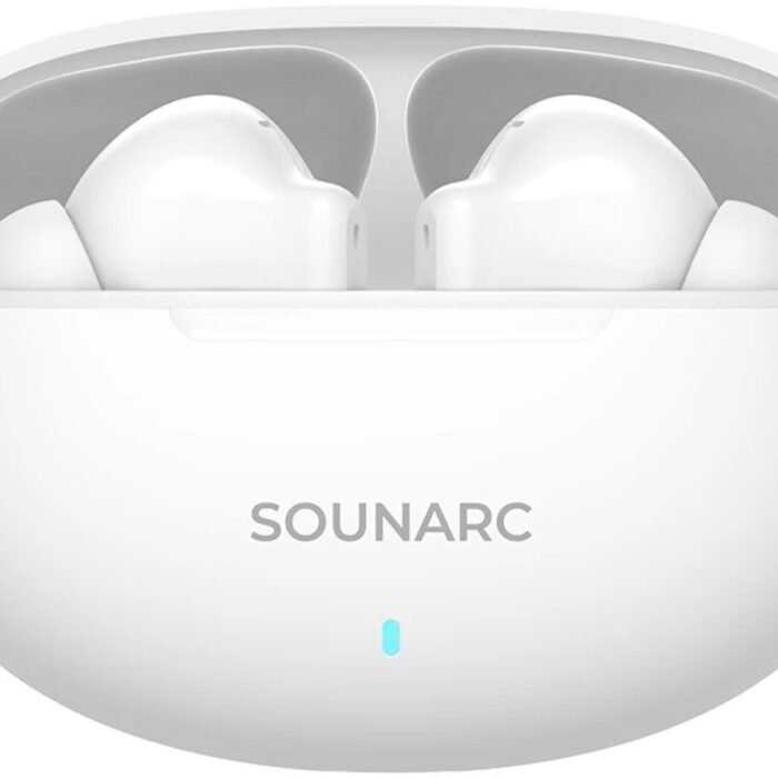 BellissiBo® Oortjes Draadloos - Oortjes Bluetooth - Headset Draadloos - Wit - Bluetooth 5.3 - Tot 28 Uur - IPX4 Waterdicht