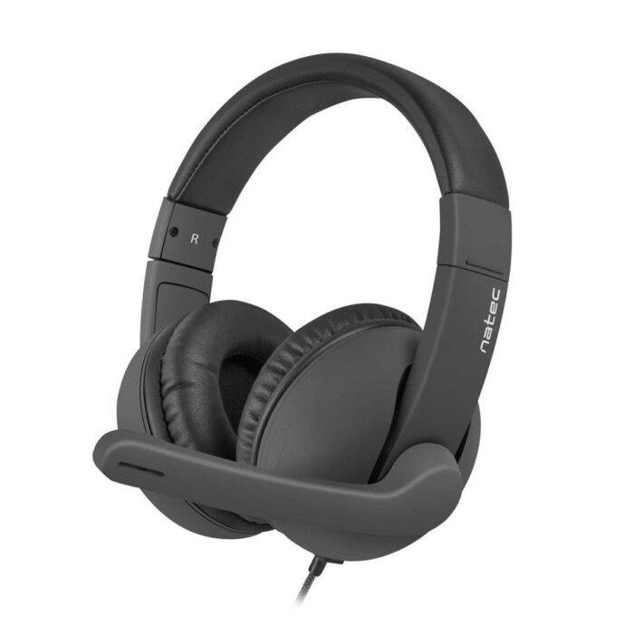 Natec-NSL-1452- Rhea- Headset – Zwart – 40mm Drivers