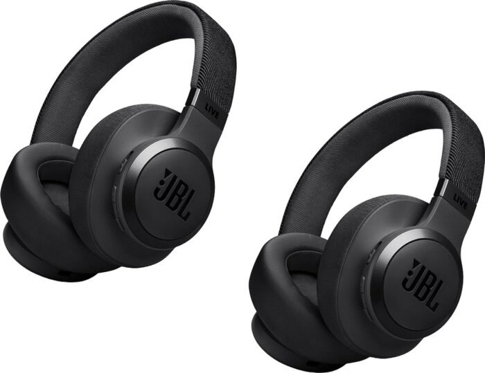 JBL Live 770NC Duopack - Wireless Over-Ear Noise-Cancelling koptelefoon - Zwart