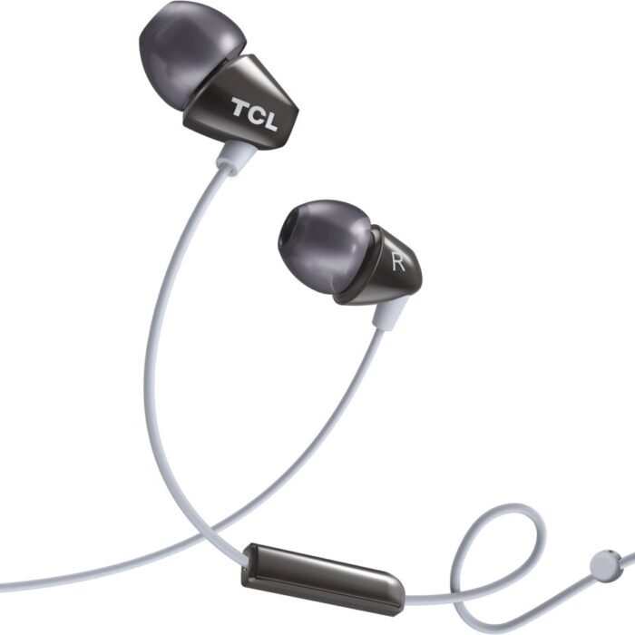 TCL Wired In-Ear Earphones with Mic - phantom black