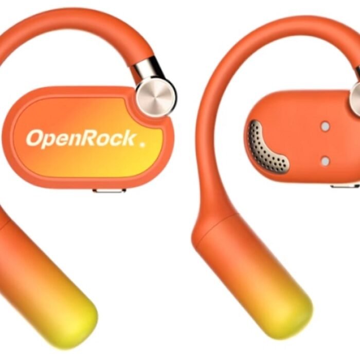 OpenRock X Orange - Open-Ear Air - Conduction Sport Earbuds - Bluetooth