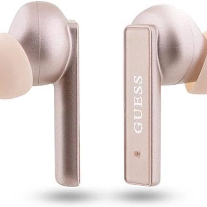Guess earphones Bluetooth GUTWSSU20ALEGP TWS + pink gold docking station/rose gold Printed Logo