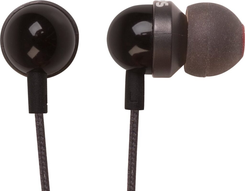 Wraps Premium PU Leather braided Wrap in ear oordopje en armband - Zwart