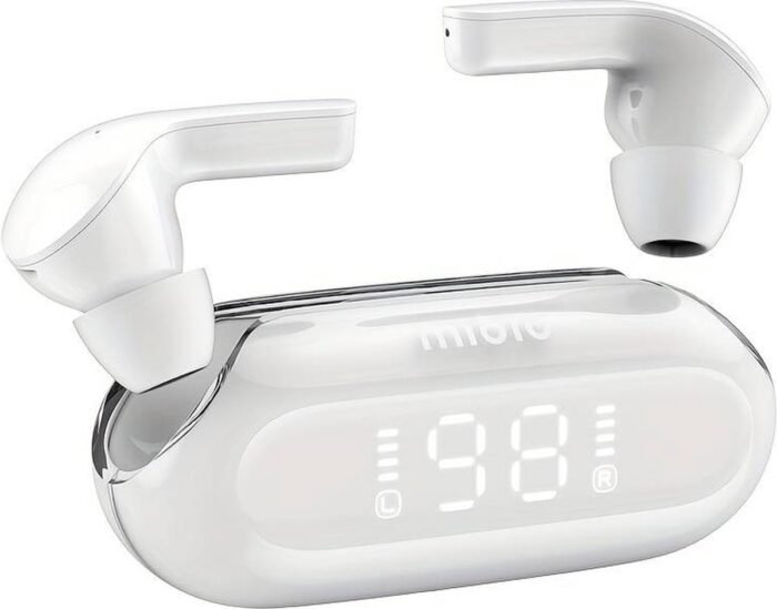 Xiaomi Mibro Earbuds 3 - Draadloze oordopjes - Digital display - Lightweight - Wit