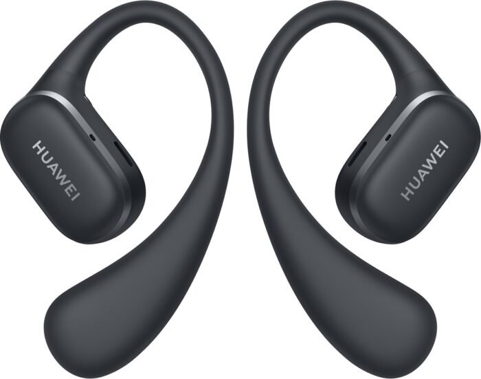 Huawei FreeArc Zwart| open-ear koptelefoon|140° Optimal Triangle Design voor een perfecte pasvorm| Exceptioneel geluid | IP57 waterbestendig