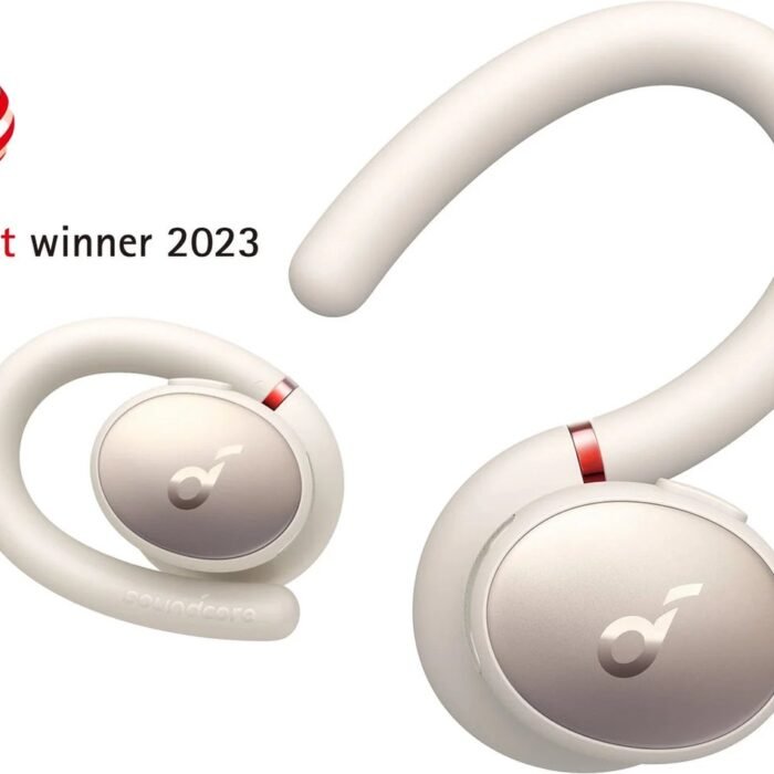 Soundcore by Anker, Soundcore Sport X10 draadloze Bluetooth 5.2 Workout - hoofdtelefoon, draaibare oorhaken, diepe bas, IPX7 waterdicht, zweetbestendig, 32 uur afspeeltijd, snel opladen, sportoordopjes, sportschool, hardlopen