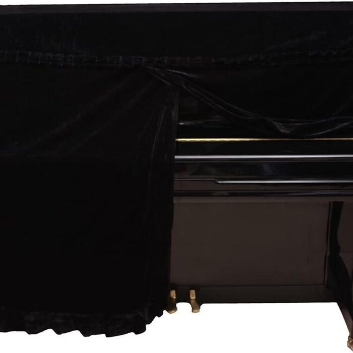 Colorfast Pleuche Stofdicht Gedecoreerd Pianodeksel met Pianostofhoes .