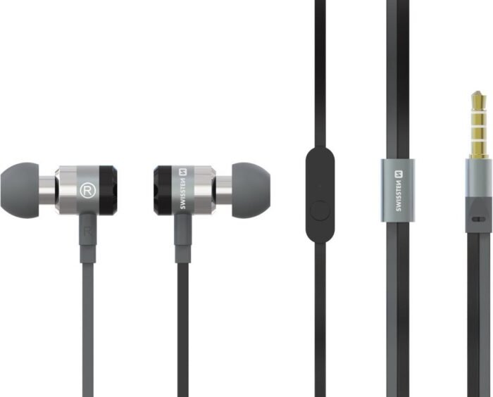 Swissten YS900 Superbass In-Ear Oordopjes - Zilver