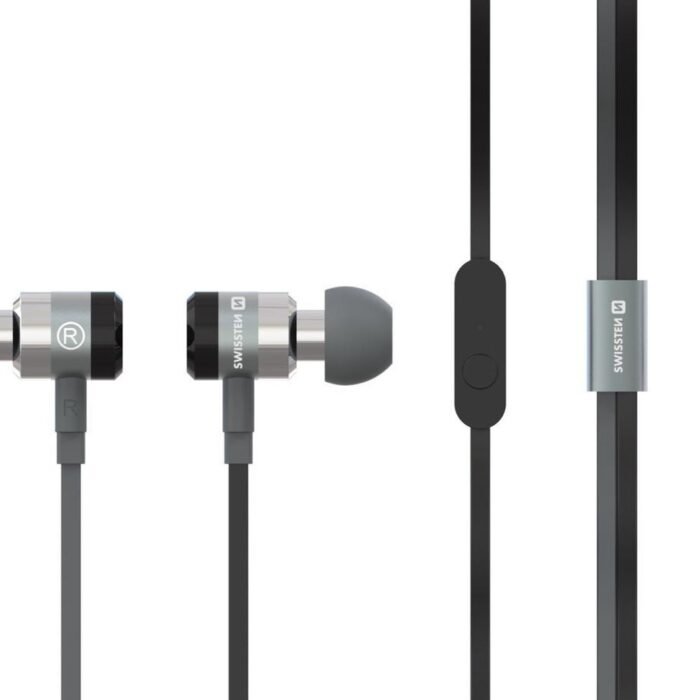 Swissten YS900 Superbass In-Ear Oordopjes - Zilver