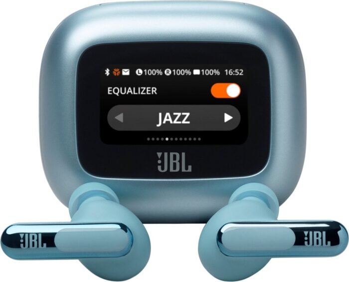 JBL Live Beam 3 - Volledig Draadloze Oordopjes - Blauw