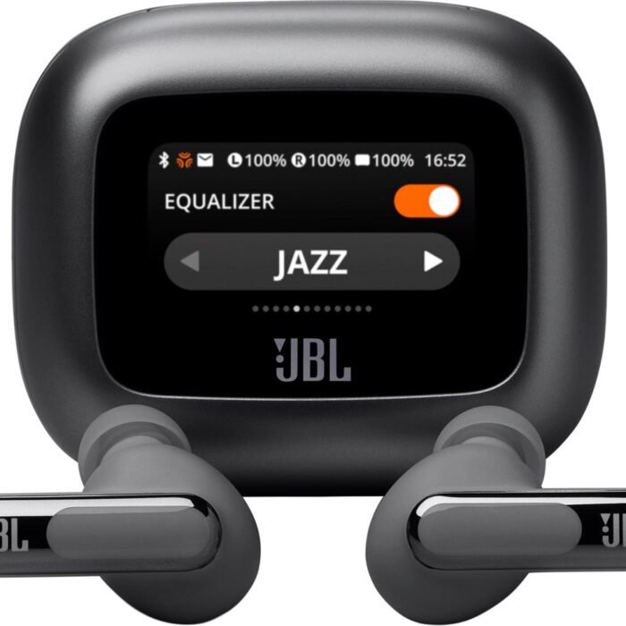 JBL Live Beam 3 - Volledig Draadloze Oordopjes - Zwart