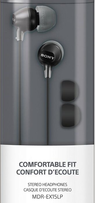 Sony MDR-EX15LPB - In-ear oordopjes - Zwart
