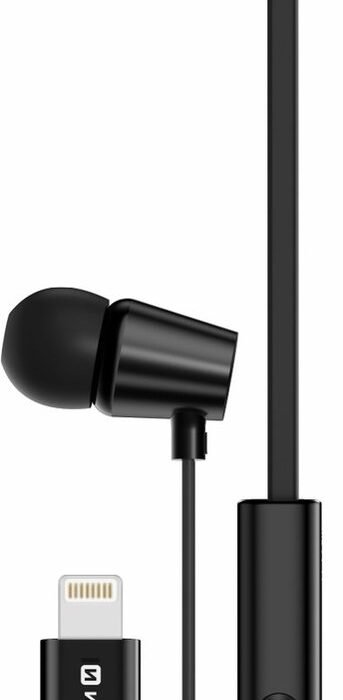 Swissten YS500 In-Ear Bluetooth Oordopjes - Lightning aansluiting - Zwart