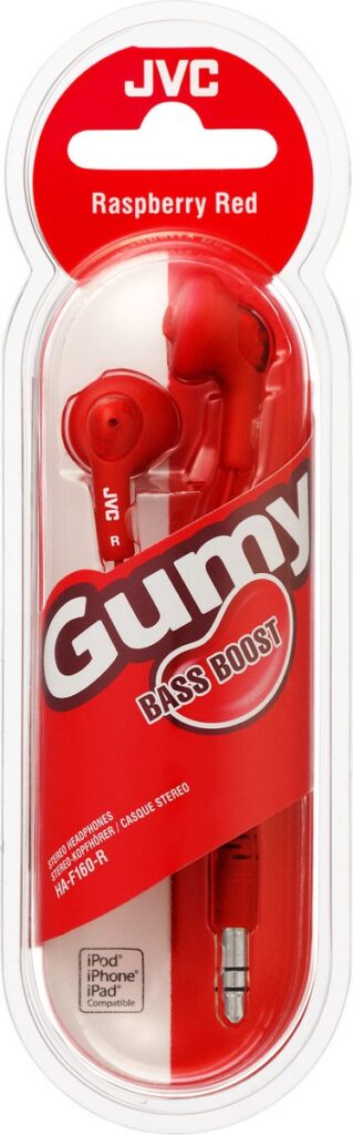 JVC HA-F160-R-EP - In Ear hoofdtelefoon - Rood