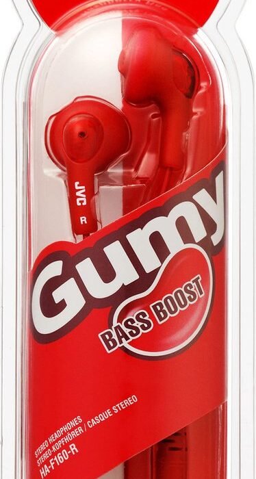 JVC HA-F160-R-EP - In Ear hoofdtelefoon - Rood