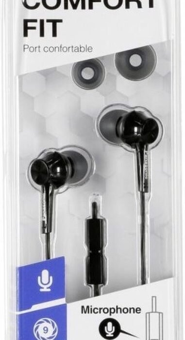 Panasonic RP-TCM115E-K In-Ear-Kopfhörer, schwarz