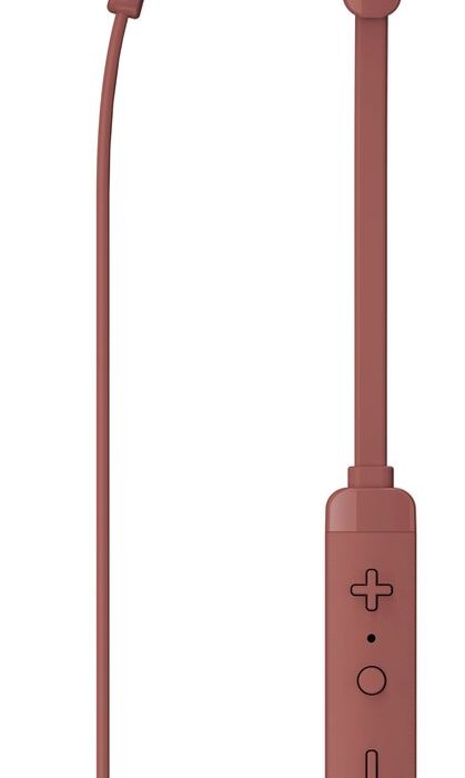 Fresh 'n Rebel - Flow - In-ear headphones met afstandsbediening en microfoon - Safari Red