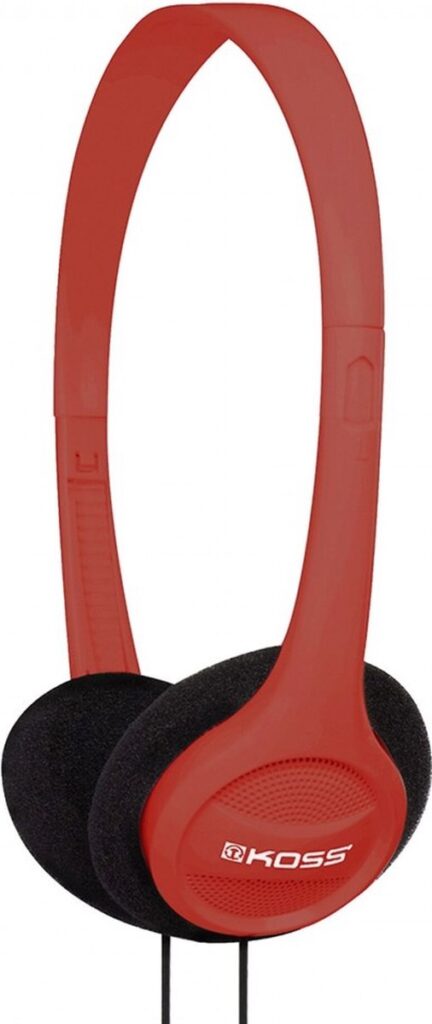 Koss Hoofdtelefoon KPH7 Rood