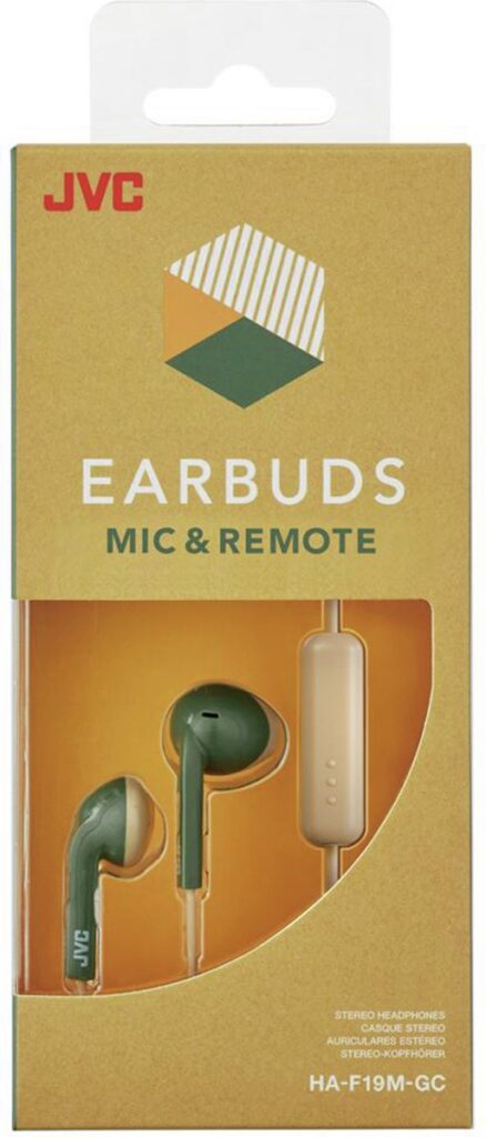 JVC HA-F19M-GC-E - In Ear - Groen/Beige