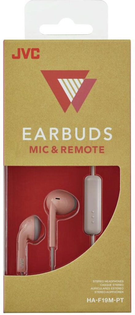 JVC HA-F19M-PT-E - In Ear - Roze/Taupe