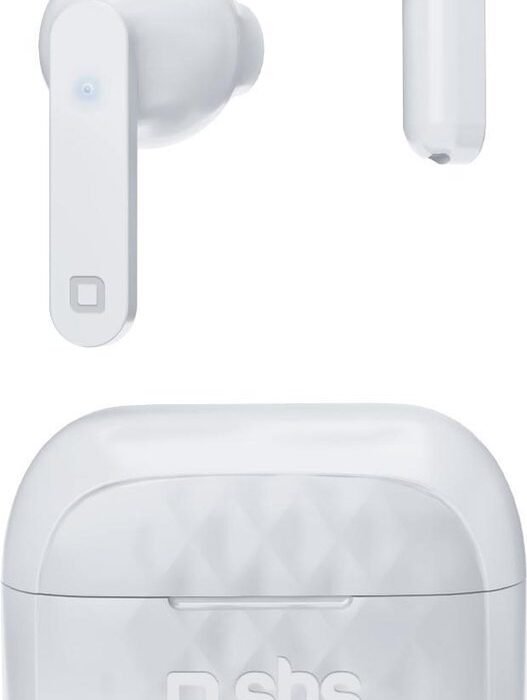 SBS TWS Air Free Hoofdtelefoons True Wireless Stereo (TWS) In-ear Oproepen/muziek Oplaadhouder Wit