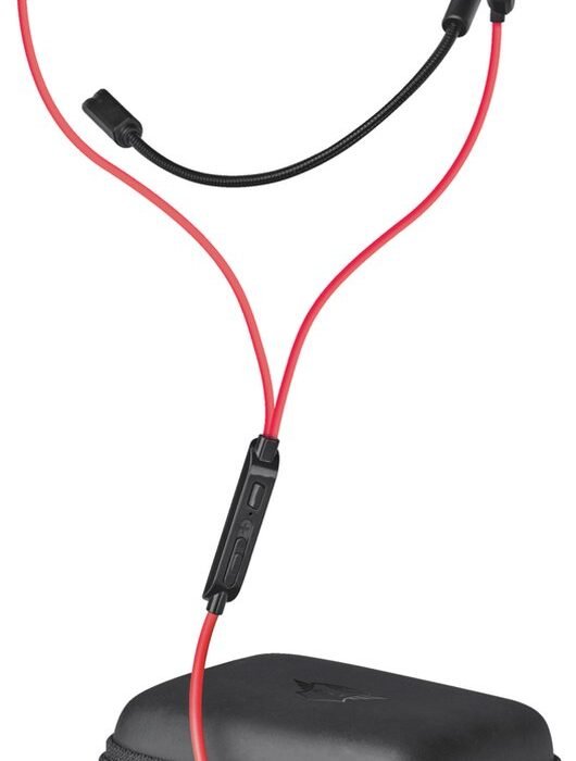 Trust GXT 408 Cobra - Gaming Oortjes - PS4 - Zwart / Rood