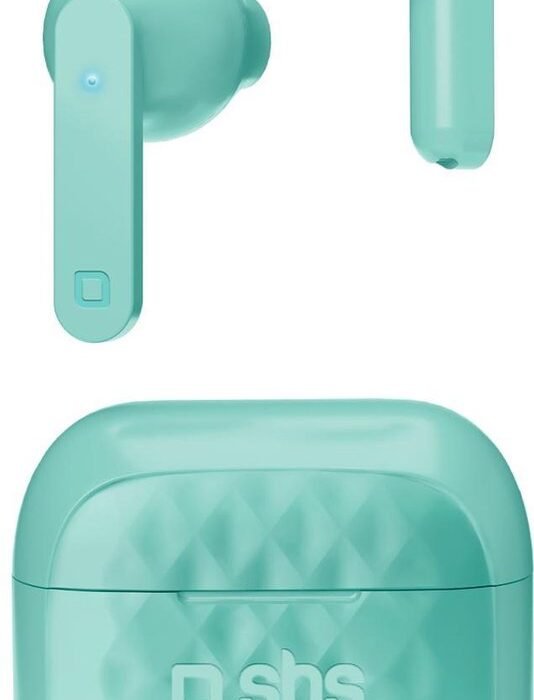 SBS TWS Air Free Hoofdtelefoons True Wireless Stereo (TWS) In-ear Oproepen/muziek Oplaadhouder Groen