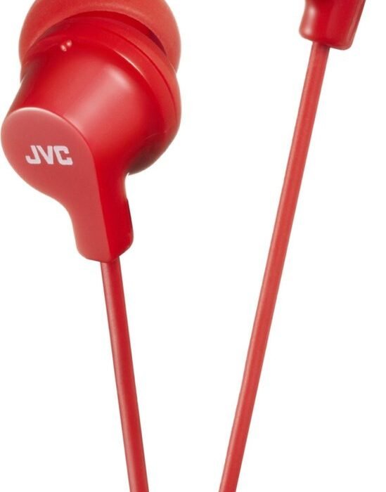 JVC HA-FX10RE-F - In Ear hoofdtelefoon - Licht Rood