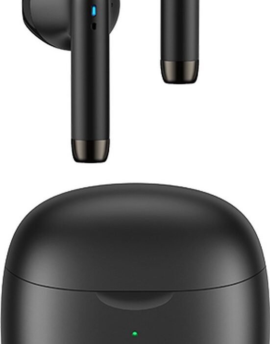 Draadloze in-ear oordopjes - earbuds - USAMS IA04 - Bluetooth 5.0 - USB-C - Mini TWS draadloze koptelefoon met oplaadcase - Zwart