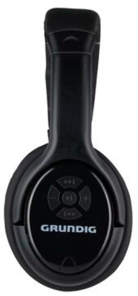 Grundig Headphone Bt 150mah Black Met Kabel - Kunststof
