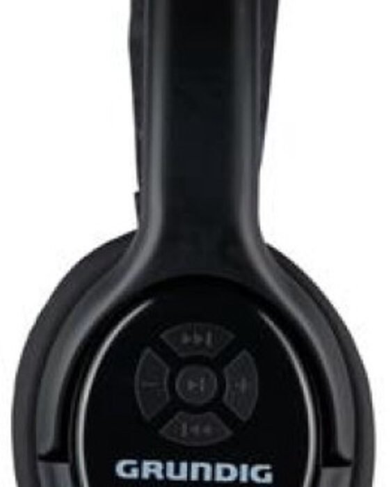 Grundig Headphone Bt 150mah Black Met Kabel - Kunststof