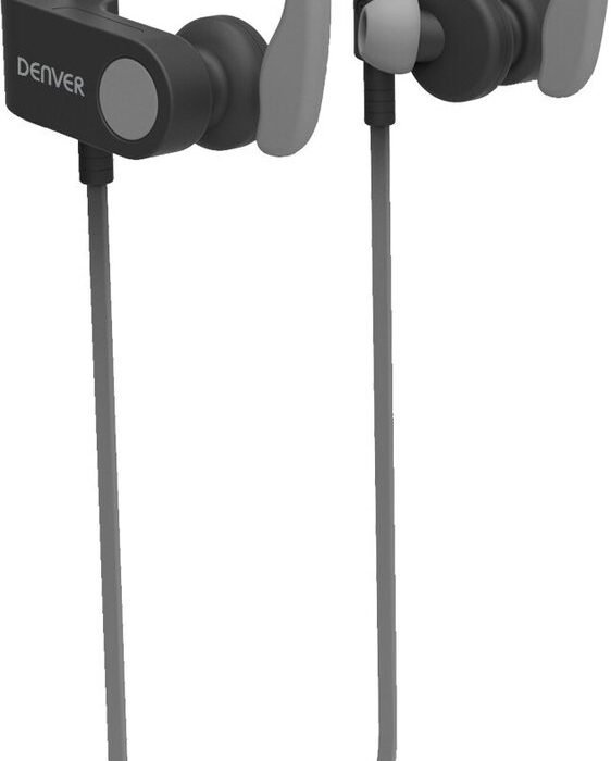 Denver BTE-110 - Draadloze oordopjes met microfoon - Grijs