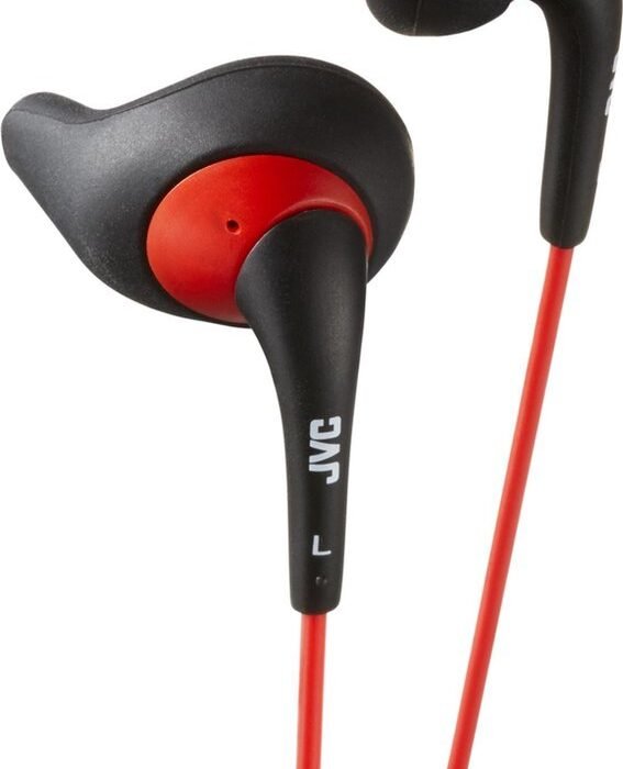 JVC HA-EN10-BR-E - In Ear hoofdtelefoon - Zwart/Rood