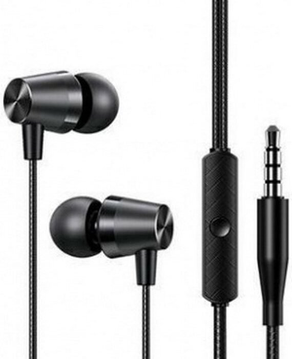 Usams SJ-475 In-ear oordopjes (3.5mm) - Zwart