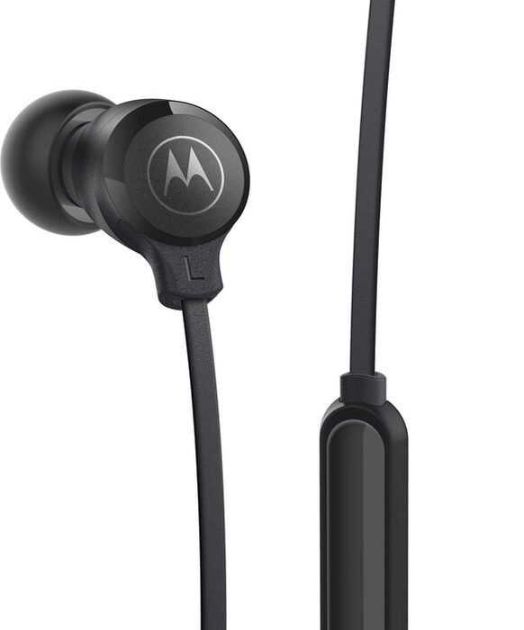Motorola Sound In-ear koptelefoon 3-S - met Kabel - Built-in Microfoon - Zwart - Losse Oordopjes in S-M-L
