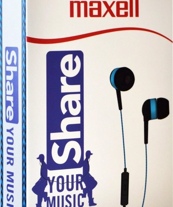 Maxell EB-Share In-Ear kleur Blauw-Zwart