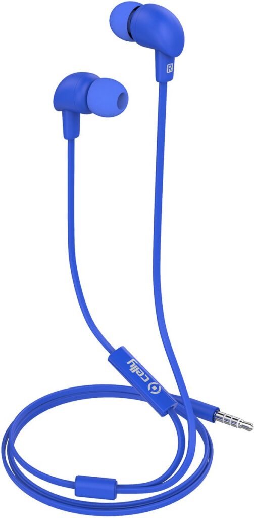 In-Ear Stereo Oordopjes UP600, Blauw - Kunststof - Celly